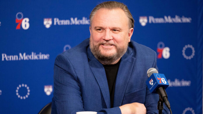 76ers’ Daryl Morey on Paul George pursuit: ‘What are the Clippers doing?’