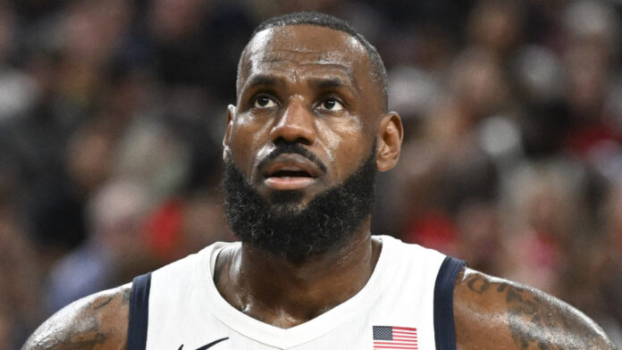 LeBron James named USA Olympic flag-bearer, then closes out Germany in final tune-up