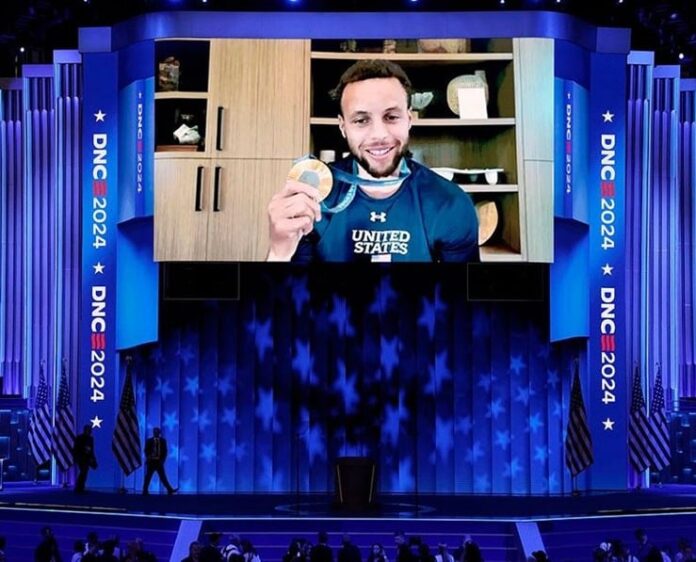 Warriors Stephen Curry Endorses Kamala Harris For President In Video At DNC