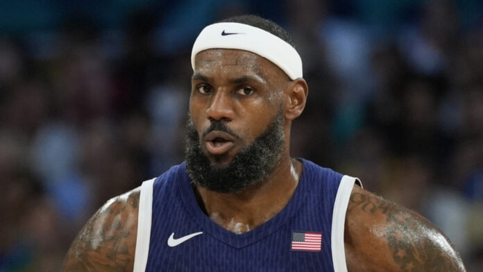 LeBron James needed stitches after Team USA win