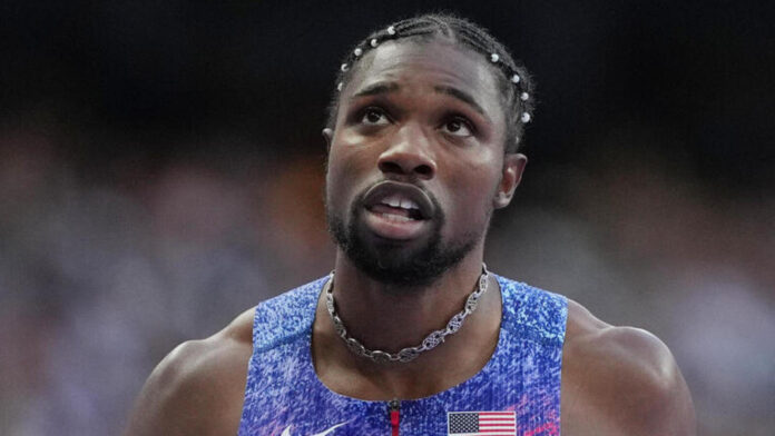 Noah Lyles responds to Anthony Edwards shoe-event controversy