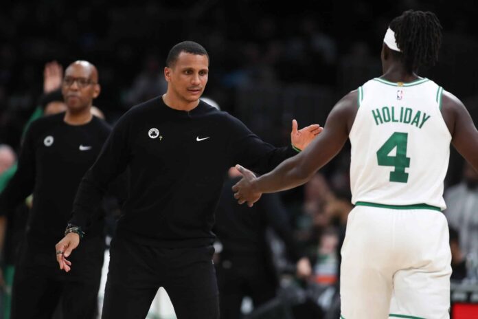 Celtics head coach Joe Mazzulla calls for fighting to return in the NBA