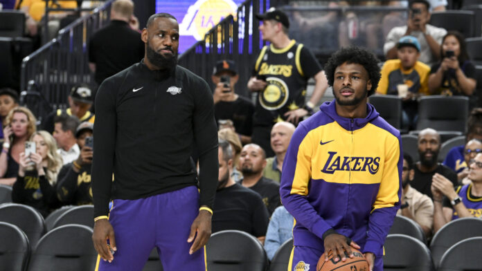 LeBron James equates dream highlight with Bronny to iconic MLB father-son duo's legendary moment