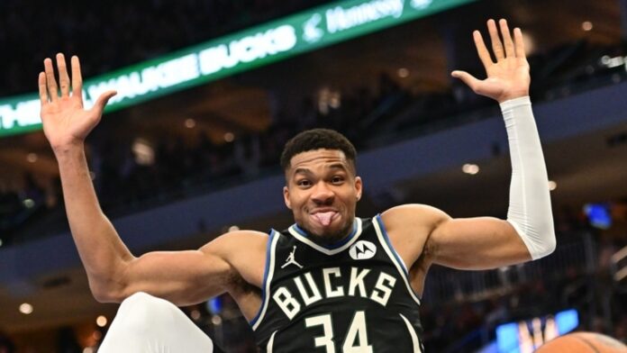 Giannis Antetokounmpo's triple-double helps Bucks past Pacers