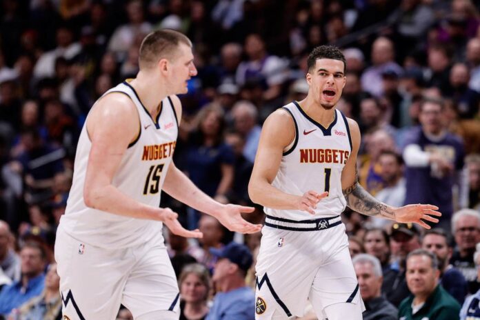 Michael Porter Jr and Nikola Jokic talk