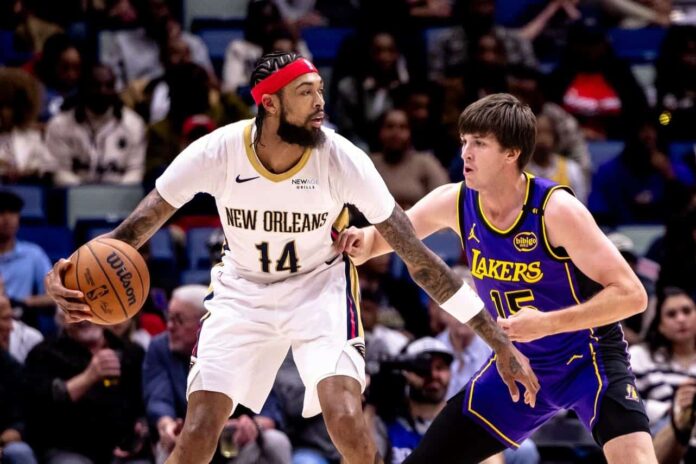 NBA: Los Angeles Lakers at New Orleans Pelicans