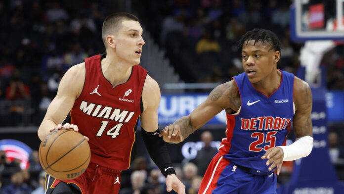 Watch: Heat waste Tyler Herro's big shots again in OT loss to Pistons