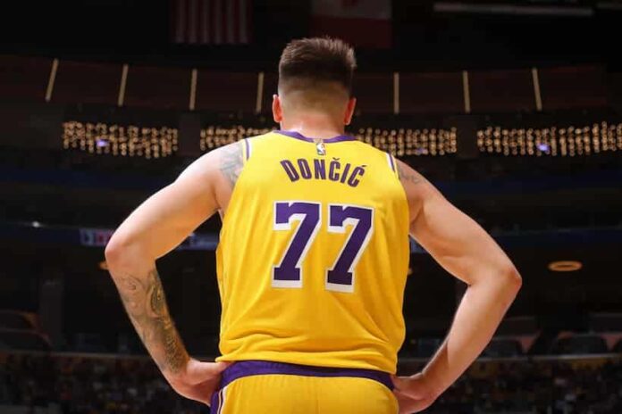 Luka Doncic Lakers pic